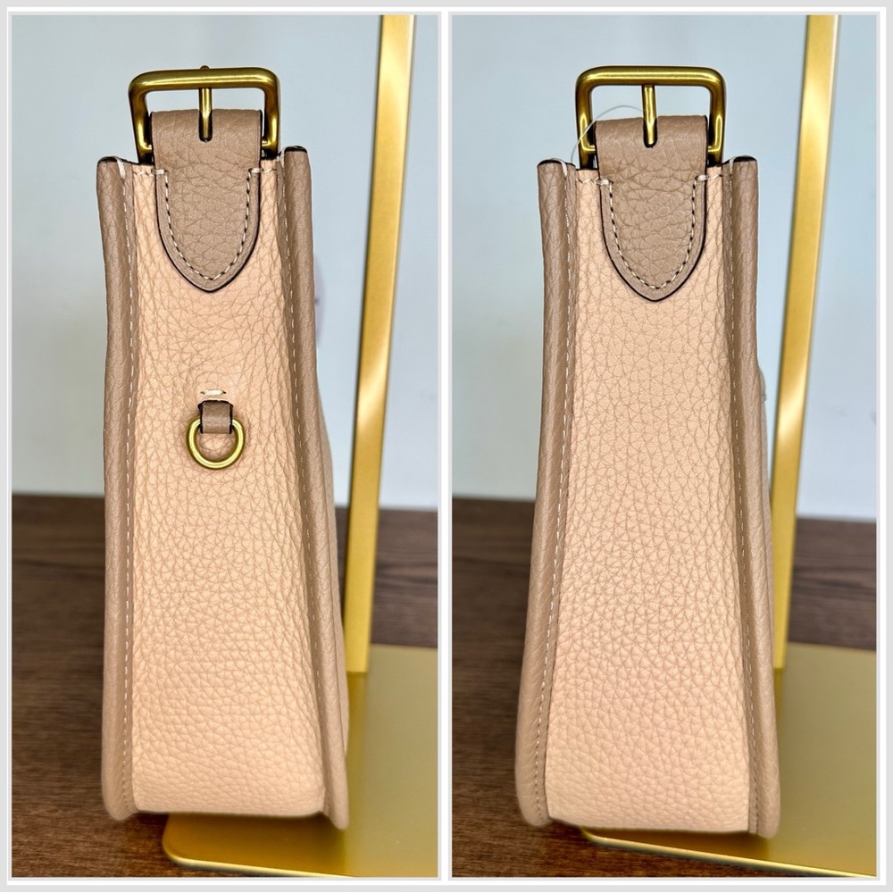 New Coach Emery Crossbody 21 In Colorblock Chalk Multi - Picture 3 of 12